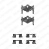DELPHI LX0240 Accessory Kit, disc brake pads